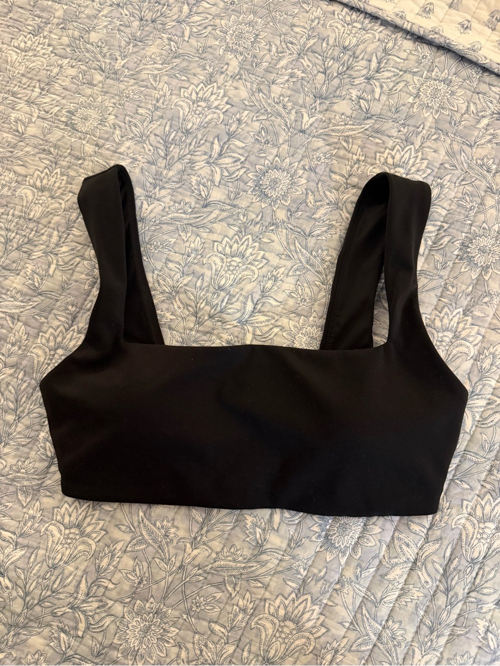 lululemon athletica Black Square Neck Sports Bra